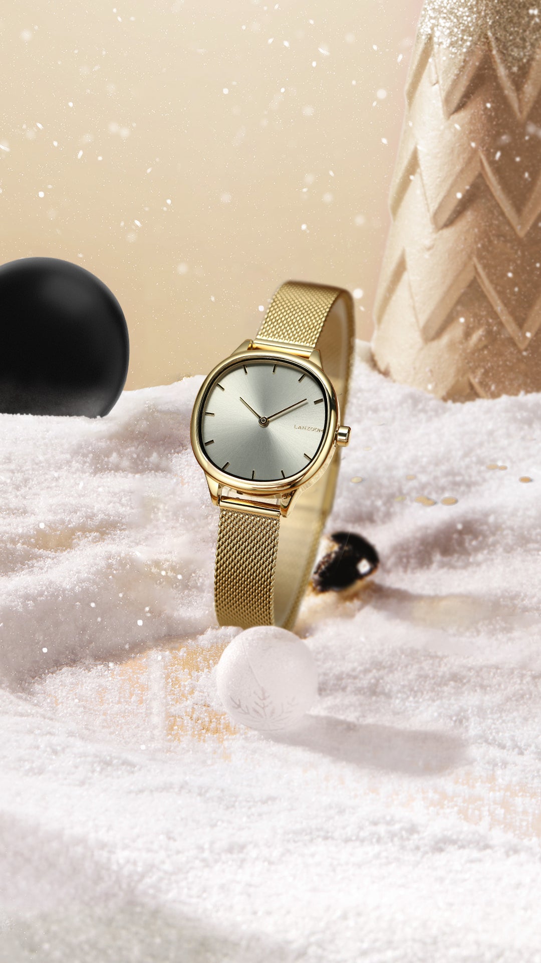 Women’s Crystal & Mother-of-Pearl Watches | LANZOOM